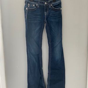 12 girls bootcut Miss Me jeans
